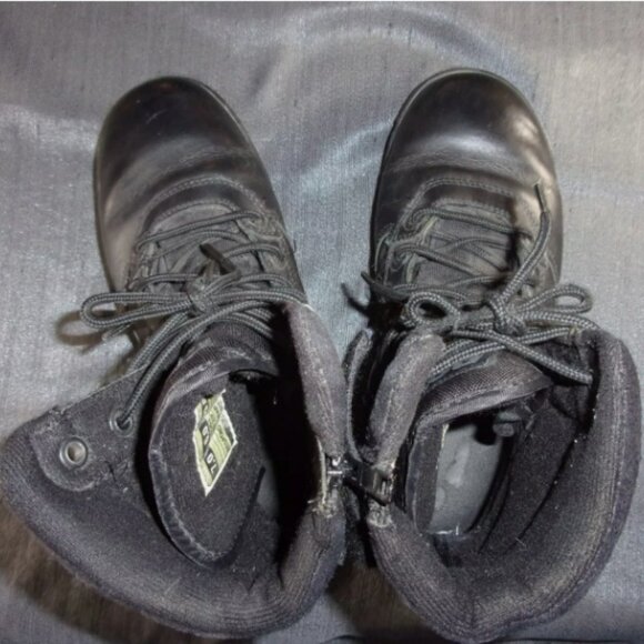 RESPONSE GEAR BY T.O.F.O. BLACK SIDE ZIP TACTICAL WORK SIZE 7 BOOTS SV 282 main image 12